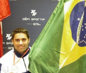 O esgrimista gaúcho de ouro